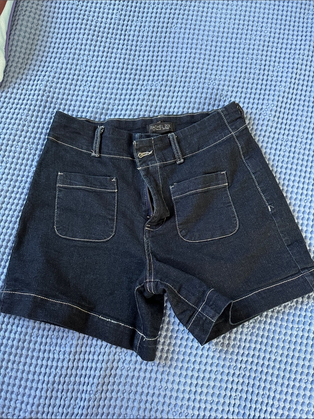 Rachel Zoe Dark Indigo Denim Shorts